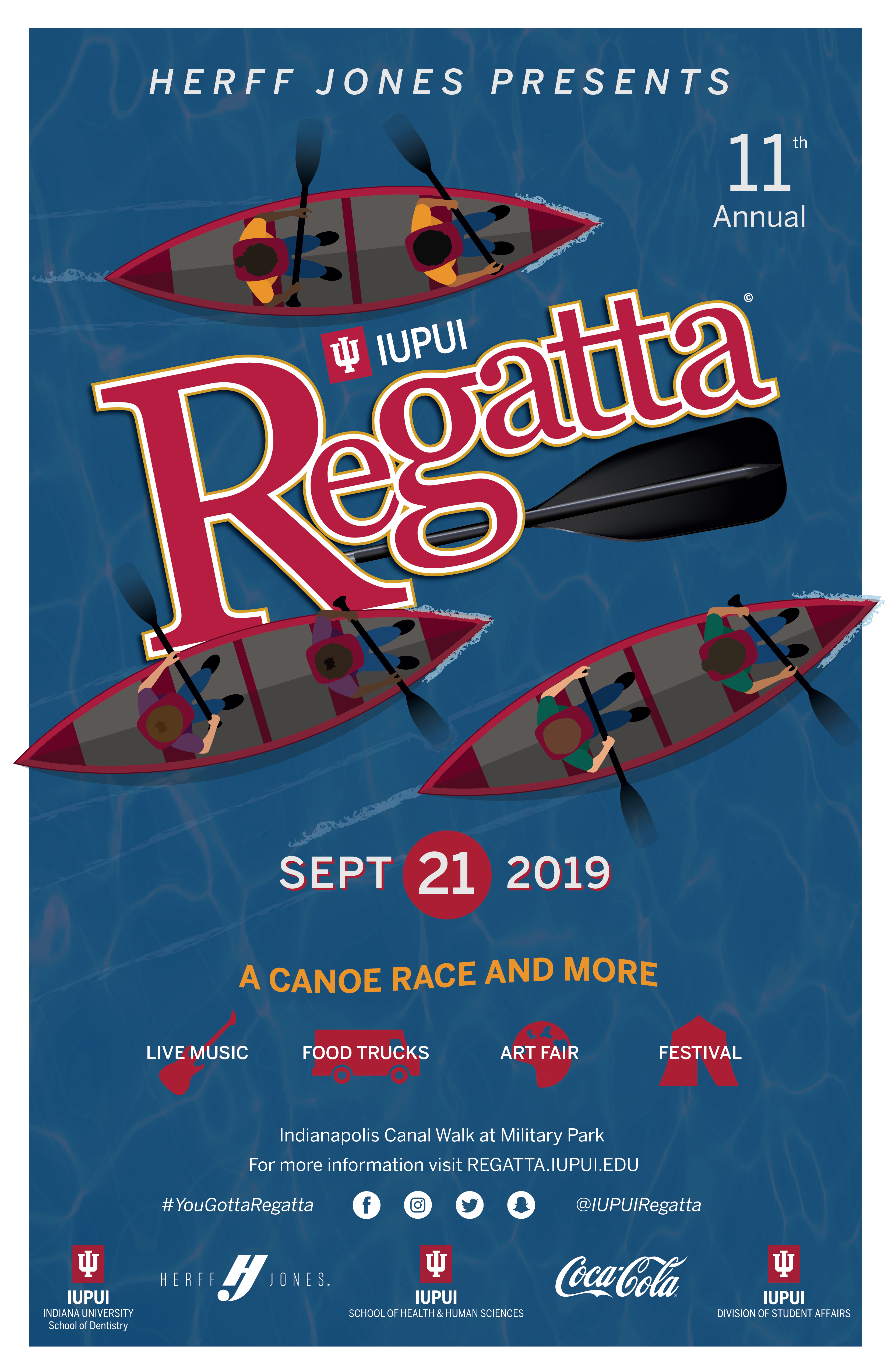 The 2019 Regatta poster.