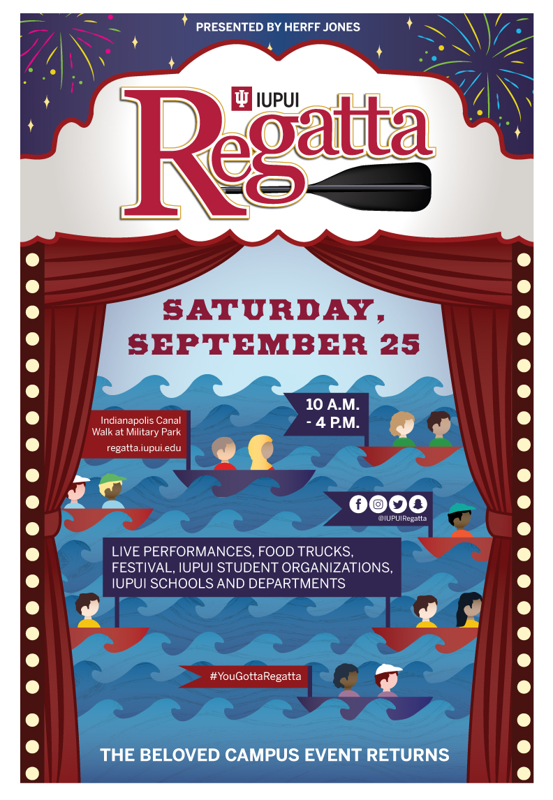 The 2021 Regatta poster.