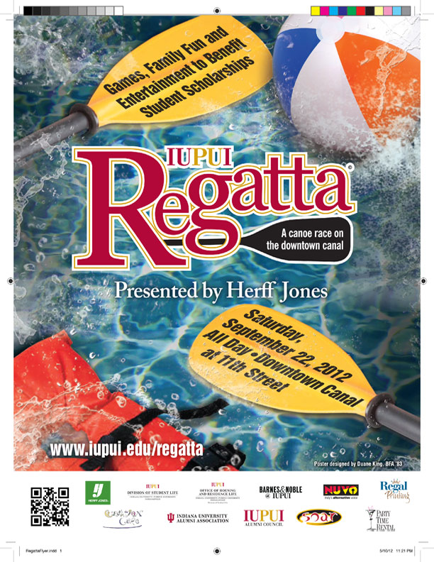The 2012 Regatta poster.