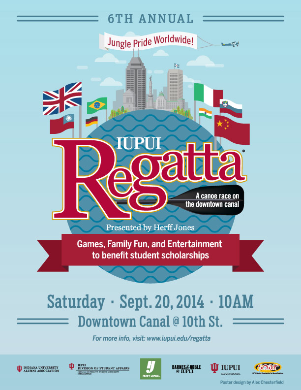 The 2014 Regatta poster.