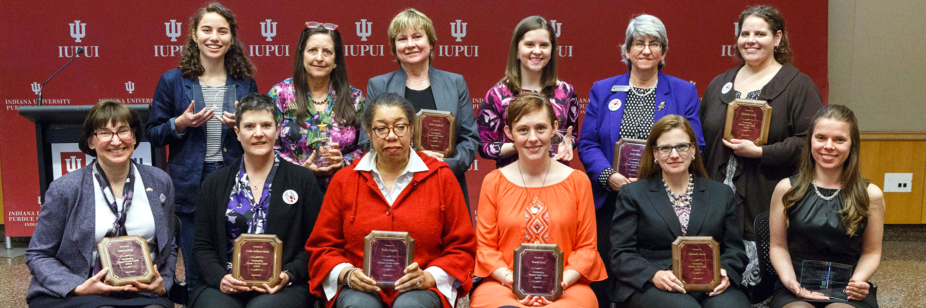 Winners from the Women's Leadership Awards 2019.